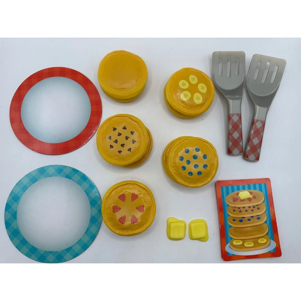 Educational Insights Pancake Pile-Up Relay Race Game COMPLETE Ages 4+ 2-12 Plyrs